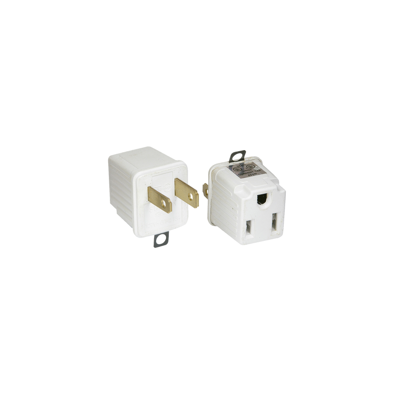 Adaptador Clavija de Aterrizado a Polarizado | Precio México - Envío Inmediato | LM Soluciones