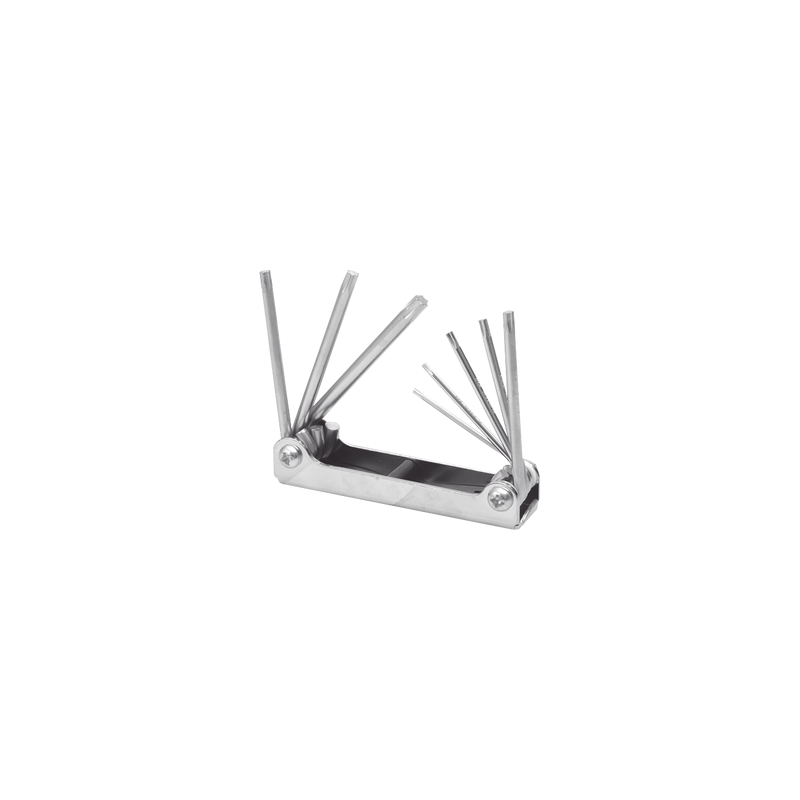 Juego de 8 Llaves Hexagonales Torx Surtek Tipo Navaja | Precio México - Envío Inmediato | LM Soluciones