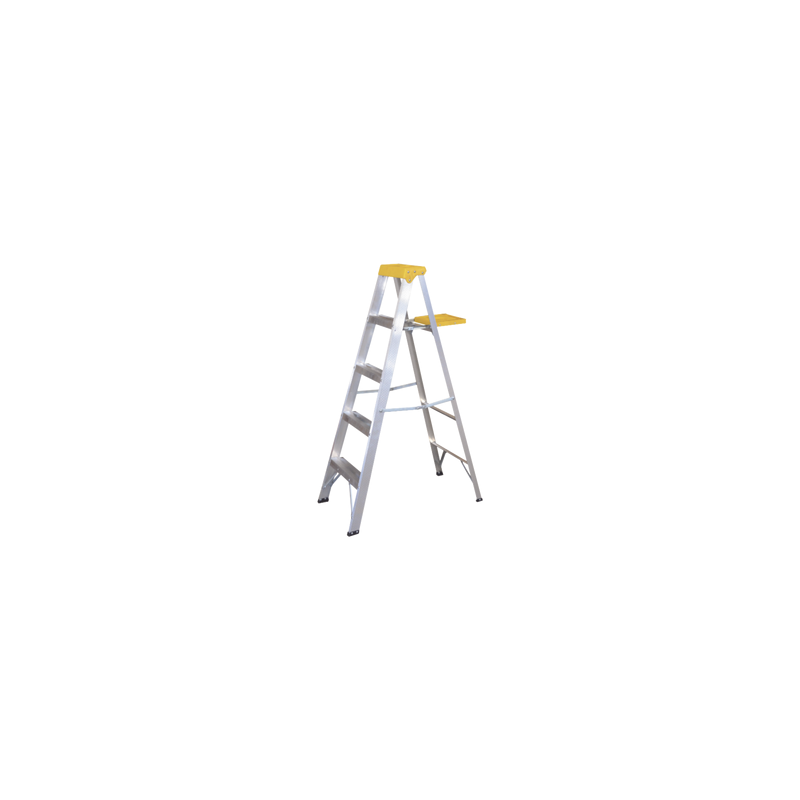 Escalera de Aluminio Tijera 5 Peldaños 1.83m | SURTEK | Precio México - Envío Inmediato | LM Soluciones