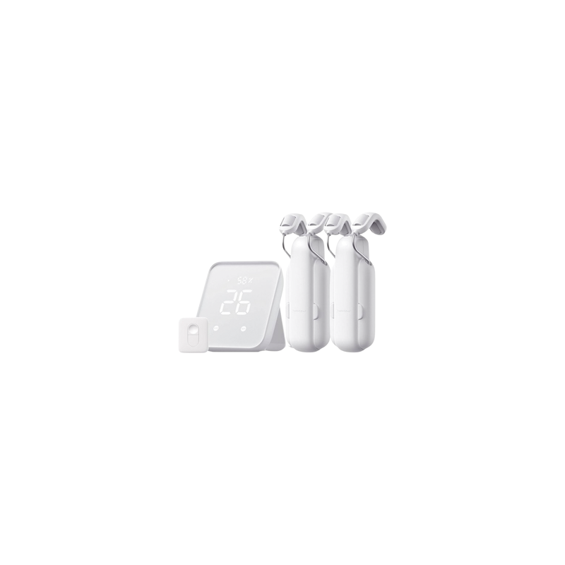 Kit Hub SwitchBot con 2 Motores Cortina y Control Remoto