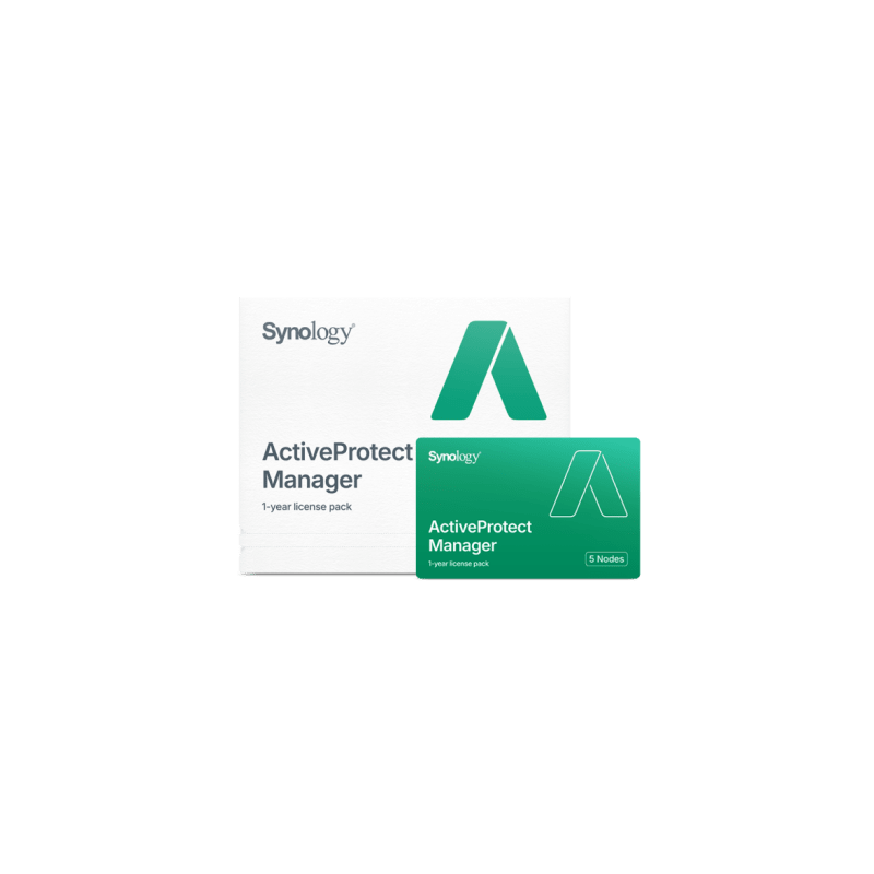 Paquete de Licencias ActiveProtect Manager | Gestión Centralizada de Copias de Seguridad | Hasta 3 Servidores Incluidos | Licencia Basada en Términos | Renovación Anual | Compatible con Synology Active Backup for Business.