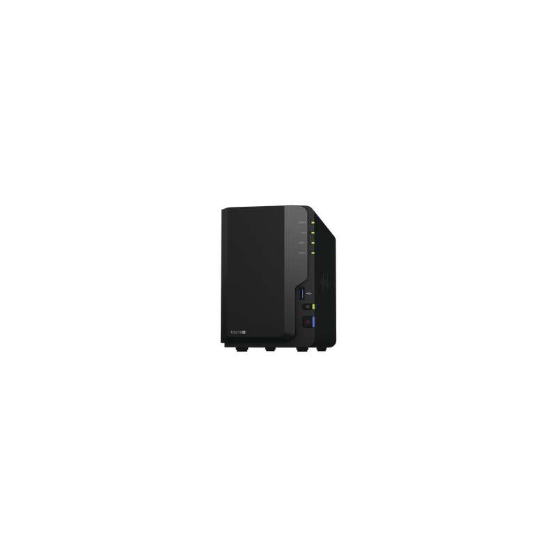 Servidor NAS de escritorio con 2 bahías / Hasta 24 TB / Hasta 6GB RAM / Hasta 25 cámaras