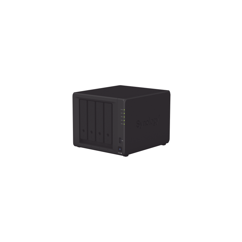 Servidor NAS de escritorio con 4 bahías / Expandible a 9 bahías / Hasta 144 TB