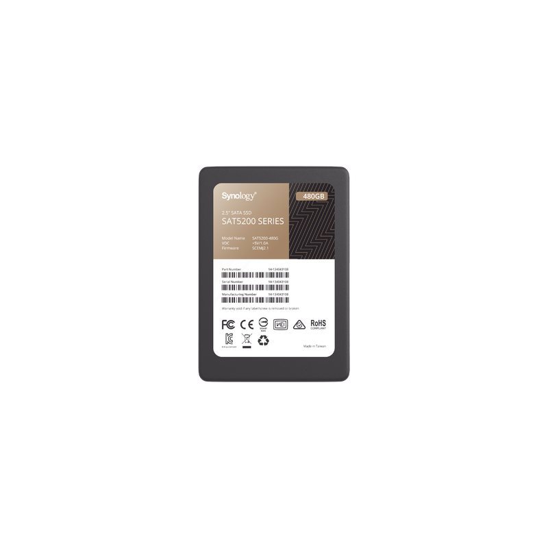 480 GB SSD , diseñada para Synology NAS