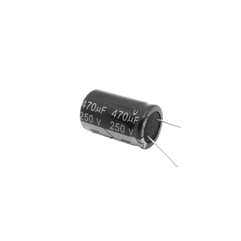 Capacitor Electrolítico 470µF 250Vcc 105°C SYSCOM | Precio México - Envío Inmediato | LM Soluciones