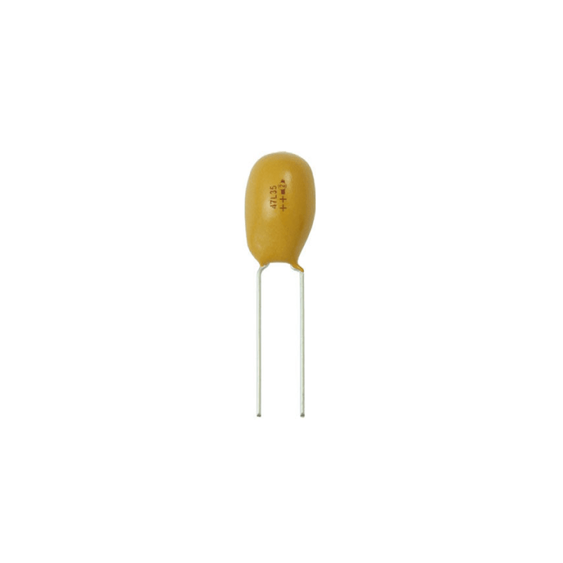 Capacitor de Tantalio 2200nF 25 Vcc Emplomado Sólido | Precio México - Envío Inmediato | LM Soluciones