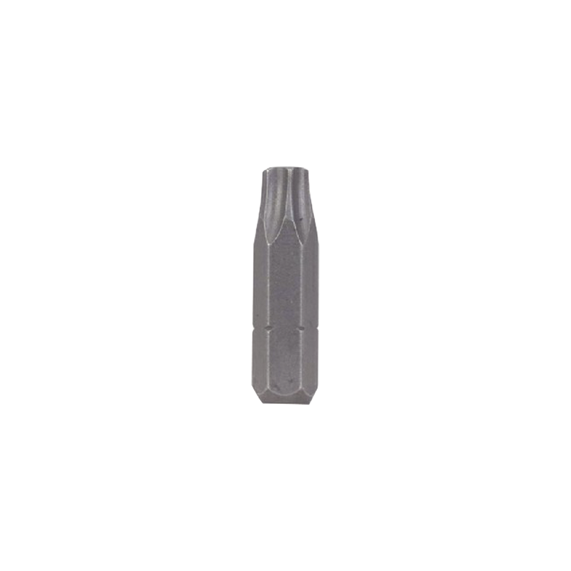Punta torx tipo T6 hexagonal de 1/4” x 1” de largo
