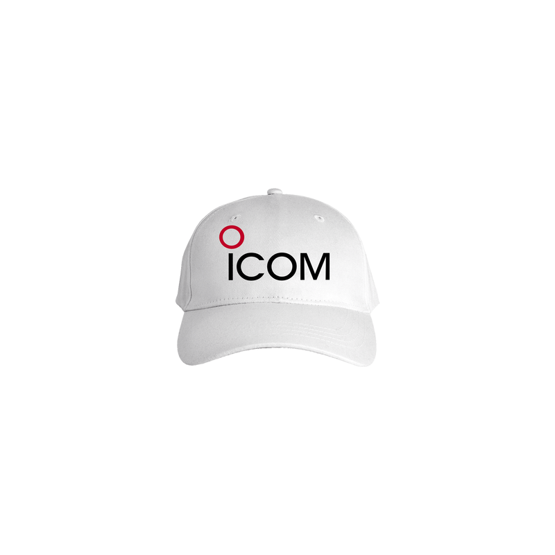 Cachucha Blanca ICOM Logo Copa Baja SYSCOM