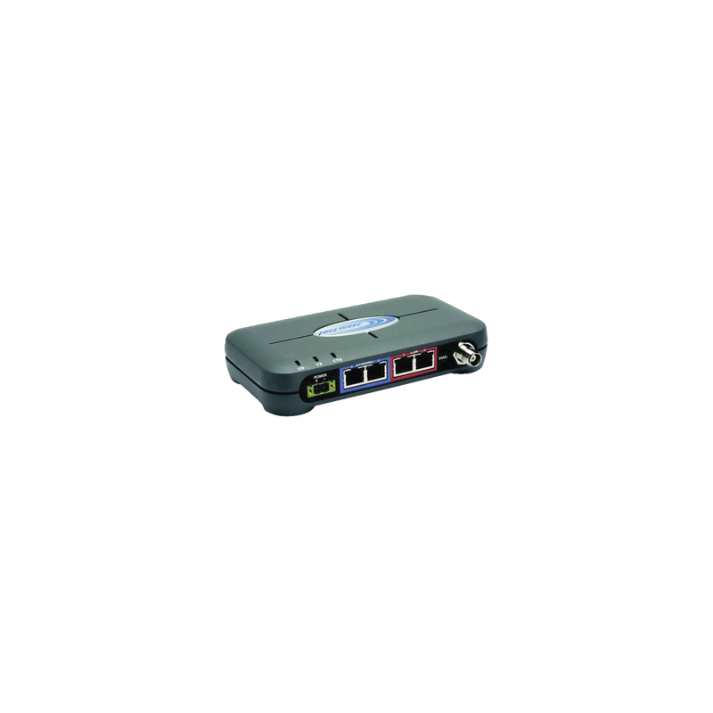 Radio Industrial para enviar datos, hasta 154 kbps, 900 MHz, con puerto Ethernet y Serial