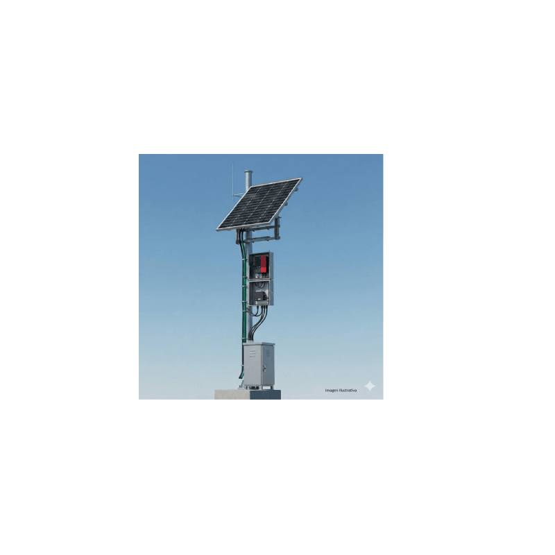 Kit Solar 35W PoE 802.3af y Pasivo 24V para Cámara IP y Radi