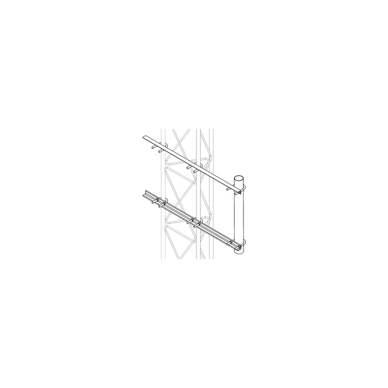Brazo Lateral Liviano para Tramo STZ30G Galvanizado | Precio México - Envío Inmediato | LM Soluciones