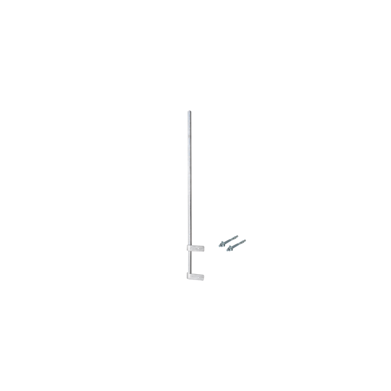 Mástil Liviano de Pared 1.5 m SYSCOM TOWERS con Cejas Soldad | Precio México - Envío Inmediato | LM Soluciones