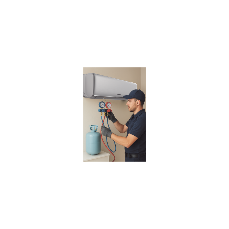 Servicio Recarga Gas Refrigerante R32 Minisplit AUFIT 1 Ton
