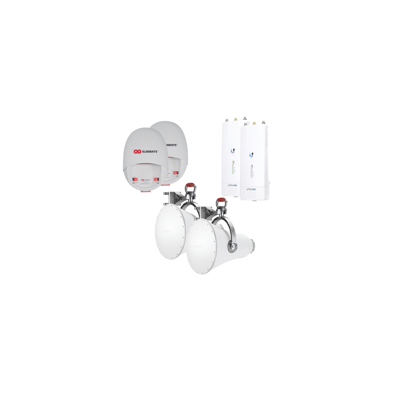 Enlace Backhaul 5 GHz Ubiquiti AF5XHD + Ultra Horn 1 Gbps