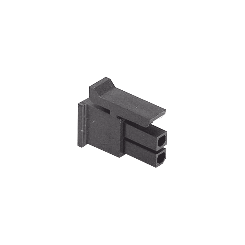 Receptáculo 2 posiciones Conector Rectangular Molex 0.118