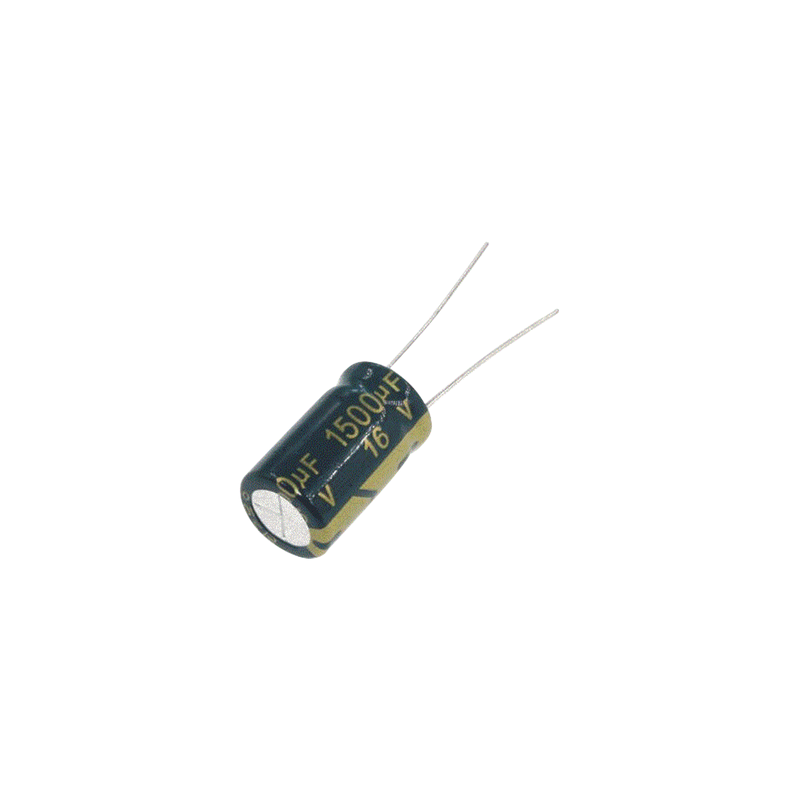 Capacitor Electrolítico 1500uF 16V 105°C Syscom | Precio México - Envío Inmediato | LM Soluciones