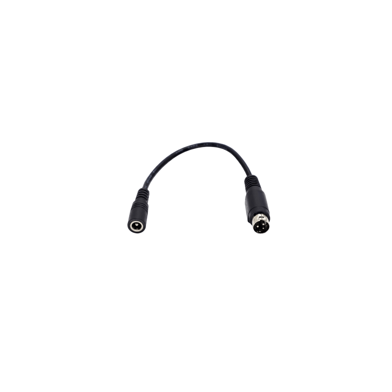 Adaptador de Corriente DC Jack 5.5mm x 2.1mm a Mini-DIN de 3 Pines