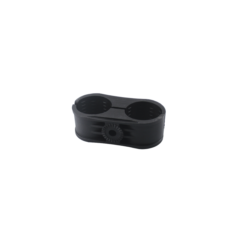 Paquete 10 Sujetadores Plásticos Cable Coaxial 2-1/4