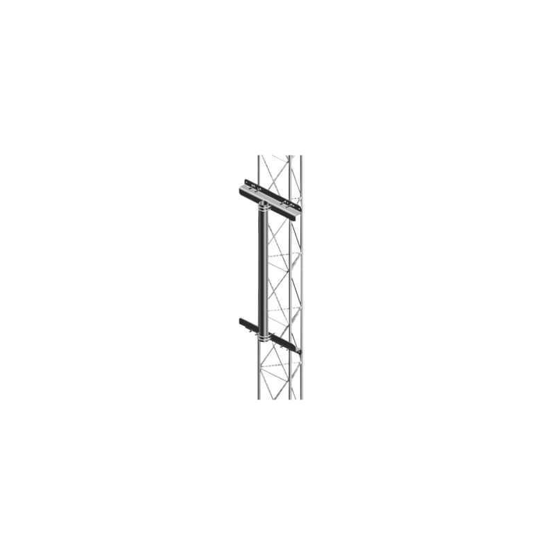 Mástil Robusto 1m SYSCOM TOWERS Galvanizado Torre STZ | Precio México - Envío Inmediato | LM Soluciones