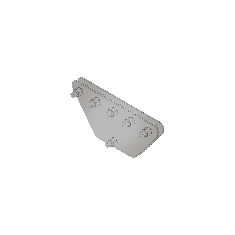 Placas Igualadoras 5 Retenidas SYSCOM TOWERS Galvanizado Ele