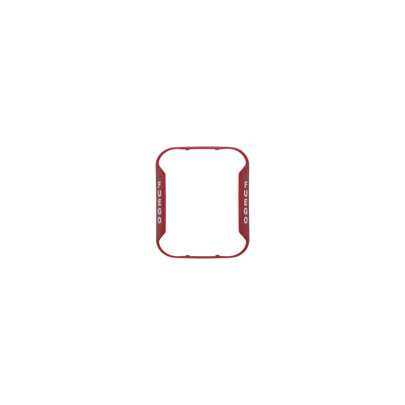 Bisel para Sirenas SYSTEM SENSOR Rojo 5 Piezas
