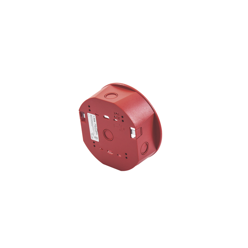 Caja de Montaje en Techo Sirena System Sensor Roja | LM Solu | Precio México - Envío Inmediato | LM Soluciones