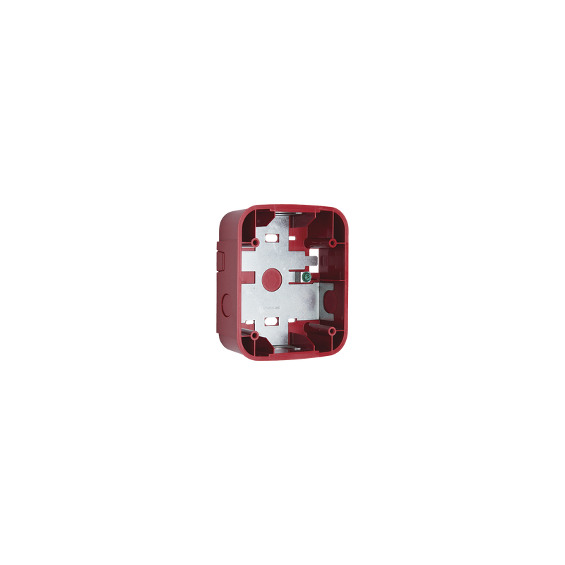 Caja Montaje Pared Sirena Rojo | Precio México - Envío Inmediato | LM Soluciones