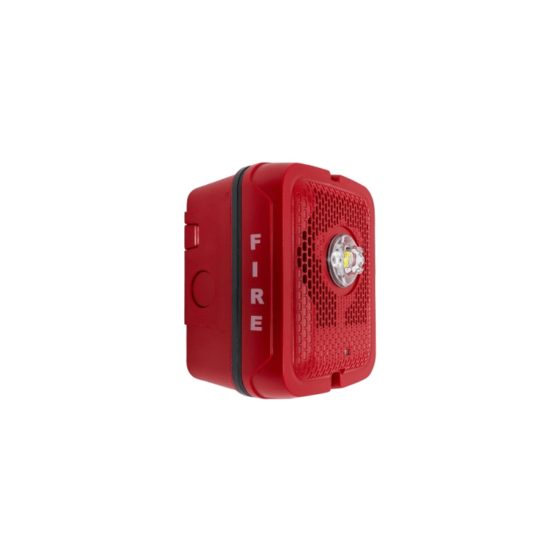 Bocina con Lámpara Estroboscópica Exterior Roja SYSTEM SENSO | Precio México - Envío Inmediato | LM Soluciones