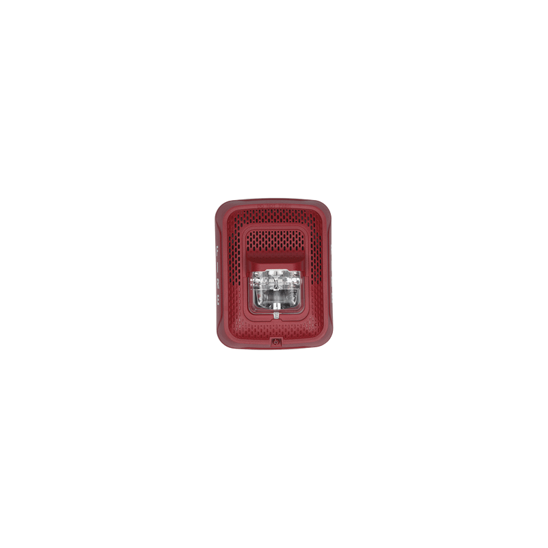 Bocina con Lámpara Estroboscópica, Montaje en Pared, Roja