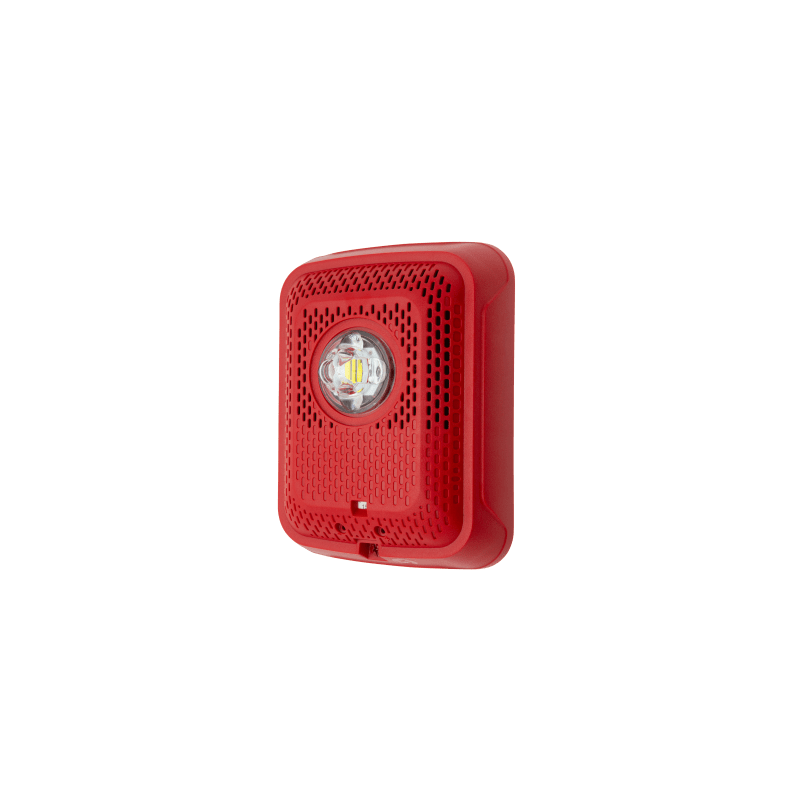 Bocina con Lámpara Estroboscópica System Sensor Rojo | Precio México - Envío Inmediato | LM Soluciones