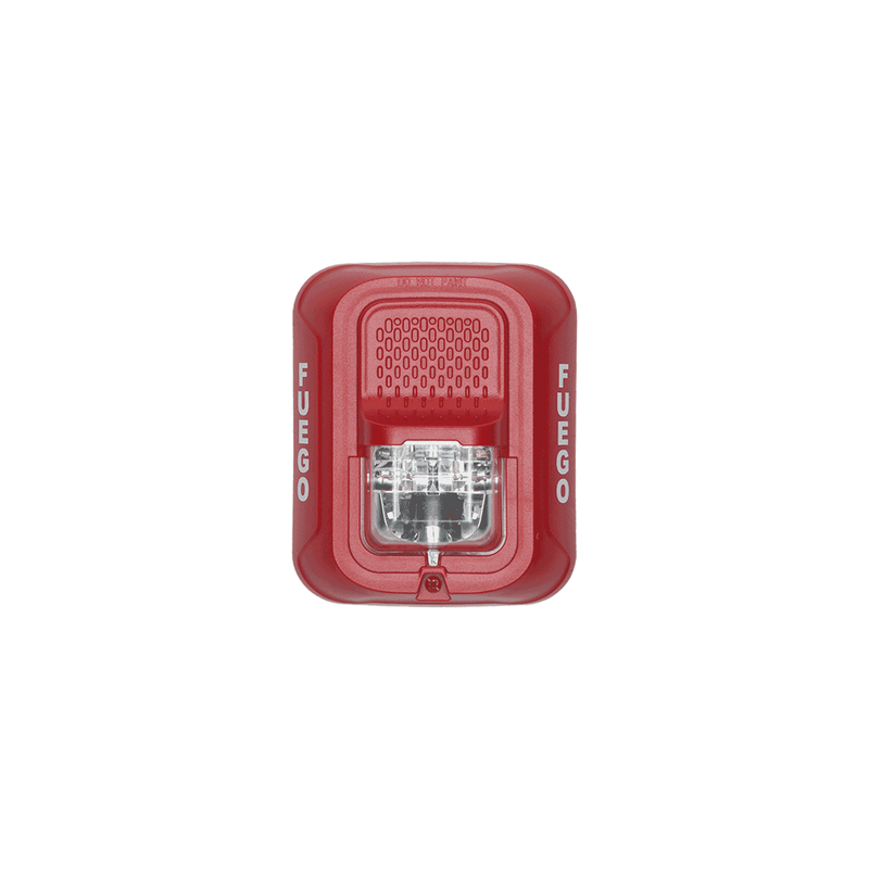 Lámpara Estroboscópica Roja, Seleccionable - System Sensor