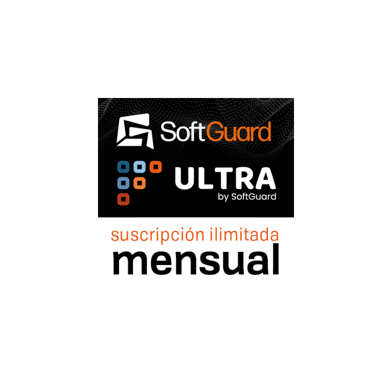 SoftGuard ULTRA Licencia Mensual - Plataforma de Monitoreo