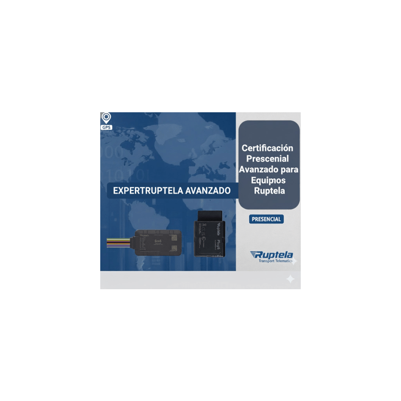 Curso GPS y Telemática Vehicular Ruptela EpcomGPS Avanzado