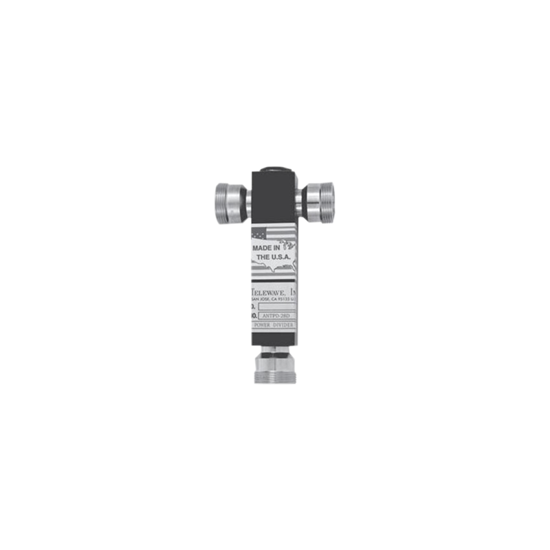 Divisor de Potencia de 3 vías, 350-600 MHz, 500 W, Conectores DIN 7-16 Hembra.