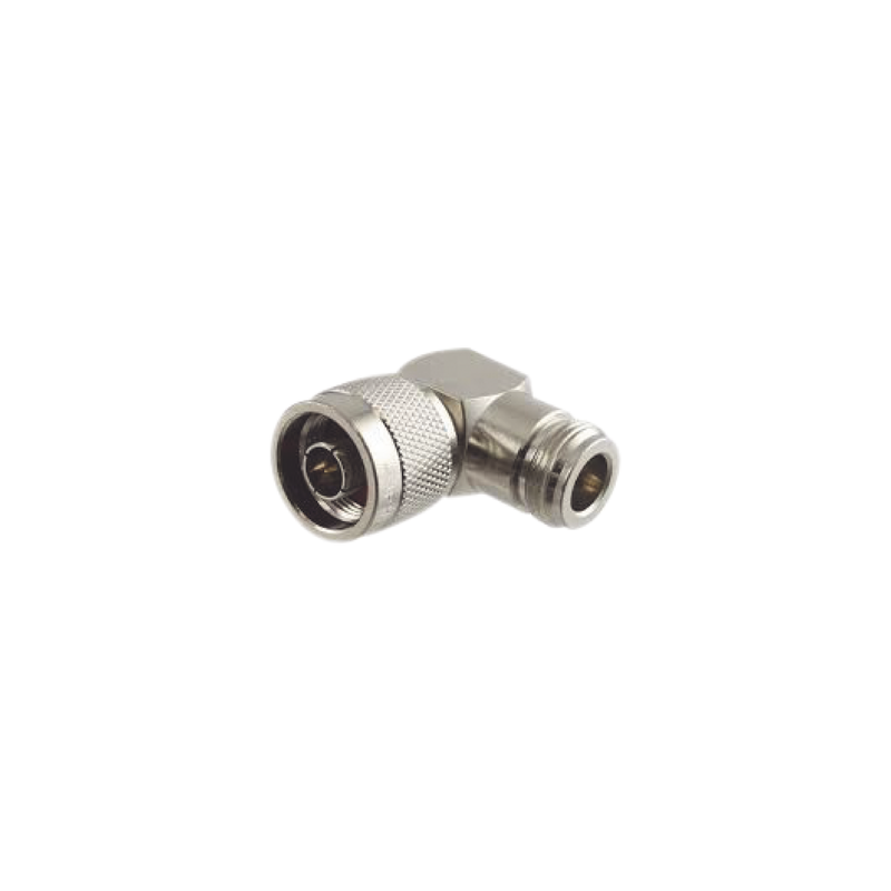 Conector Amphenol en Ángulo Recto, de N Macho a N Hembra, modelo 082-64-RFX para Combinadores TELEWAVE.