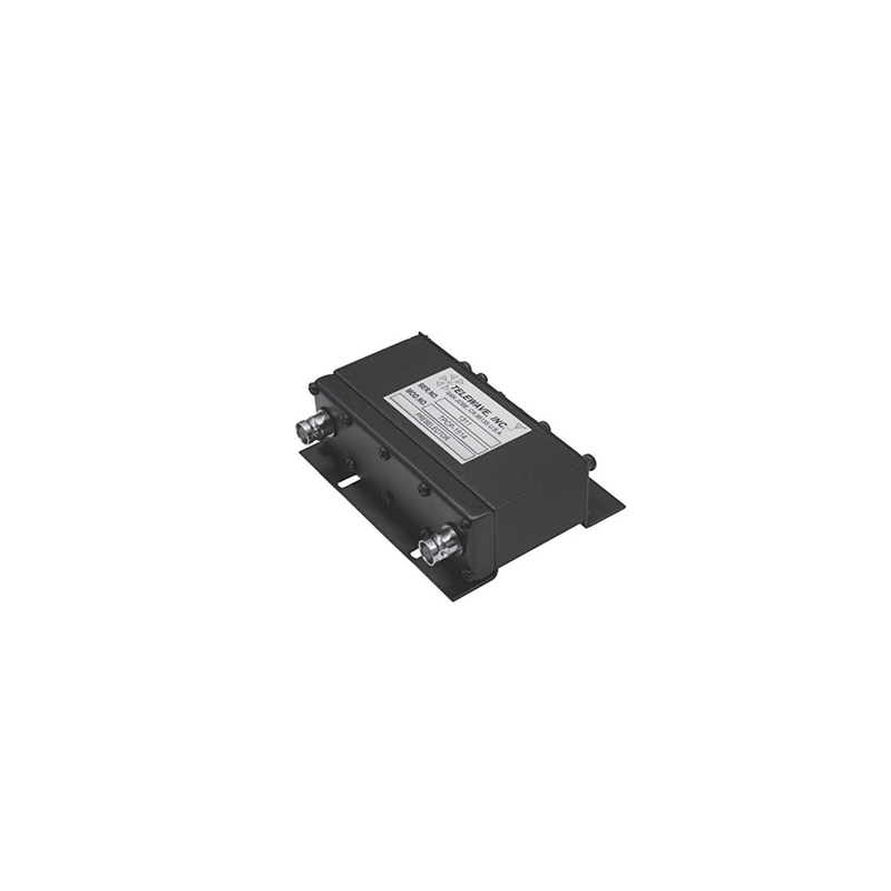 Preselector Compacto para 150-160 MHz, 4 Cavidades, 2 MHz de Ancho de Banda, 50 Watt, BNC Hembra.