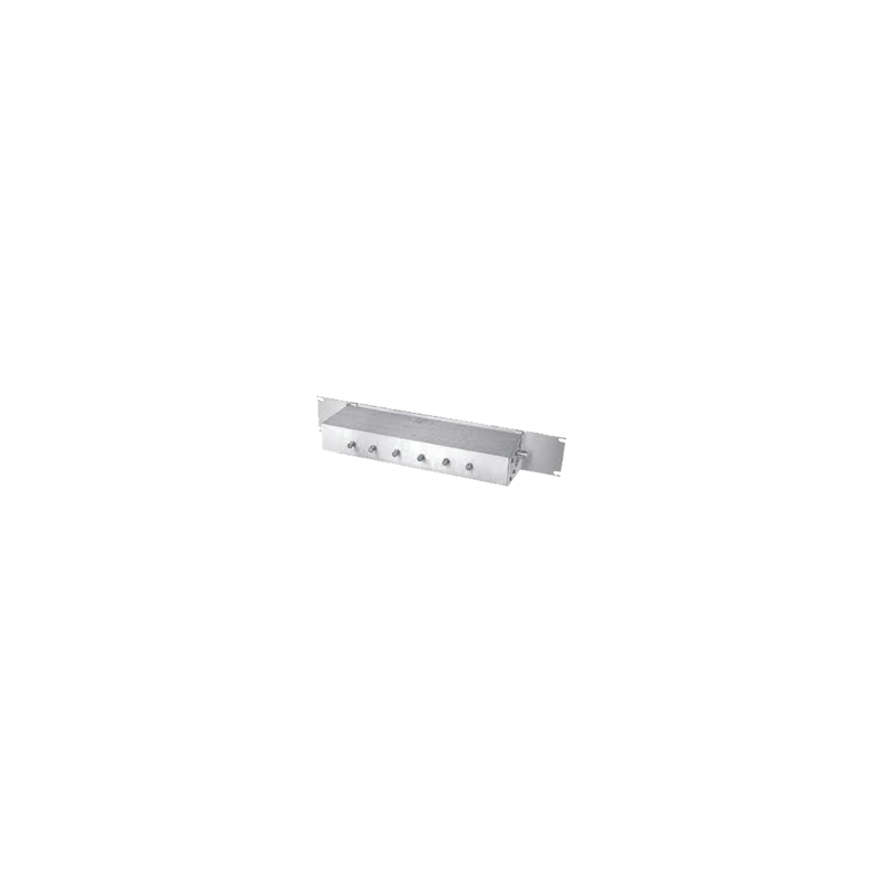 Preselector de 806-821 MHz, 6 cavidades, 15 MHz Ancho de Banda, N Hembras.