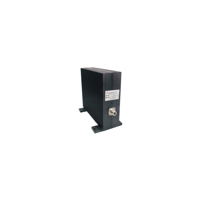 Carga Terminal Coaxial Seca de RF para 50 Ohm, CD-1000 MHz, 300 Watt, 50% 2-min, N Hembra.