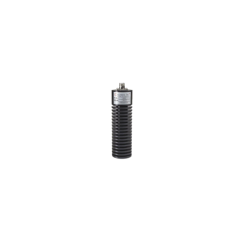 Carga Coaxial Terminal Seca de 50 Ohm, 0-2500 MHz, 75Watt, N Hembra.