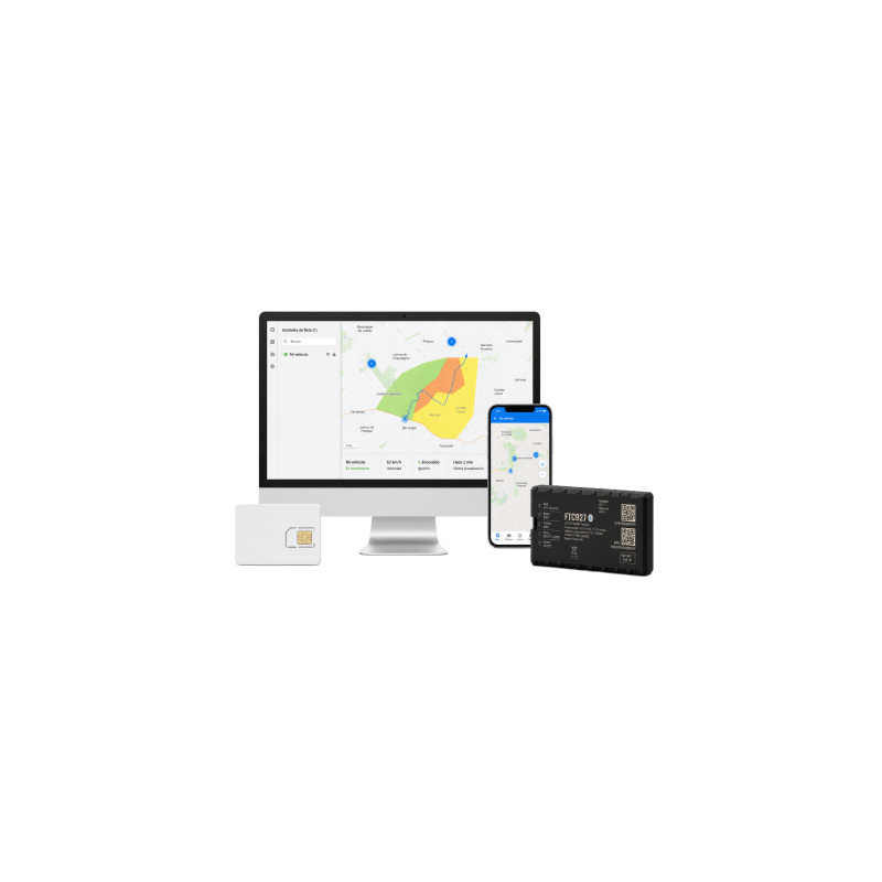 Kit GPS Vehicular 4G Teltonika con Anualidad EpcomGPS | Precio México - Envío Inmediato | LM Soluciones