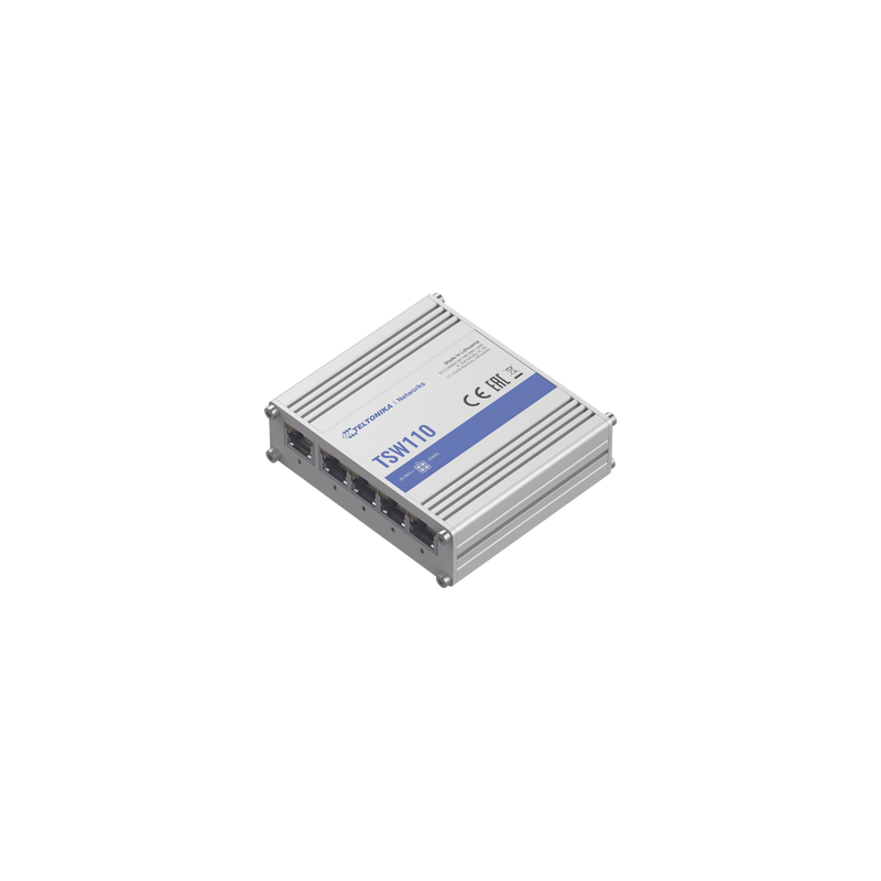 Switch Industrial TELTONIKA 5 puertos Gigabit no administrab