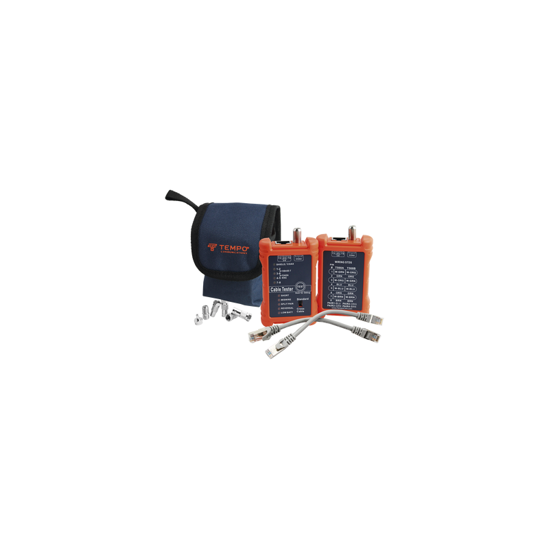 Tester Profesional Mapeo de Cables Red y Coaxial | Precio México - Envío Inmediato | LM Soluciones