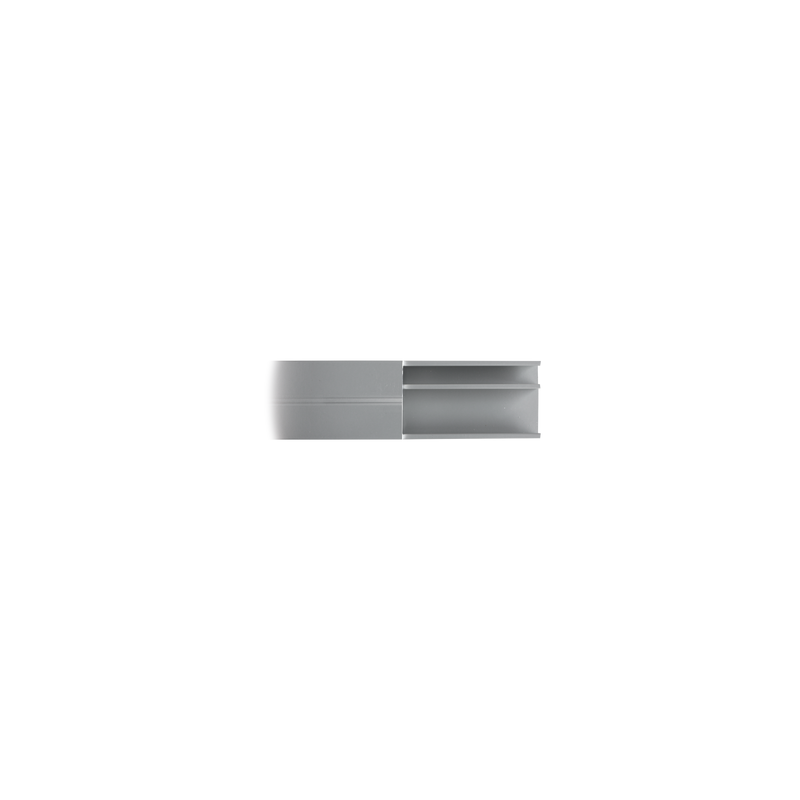 Canaleta de Aluminio Línea X Blanca 53x14.66mm 2m Thorsman