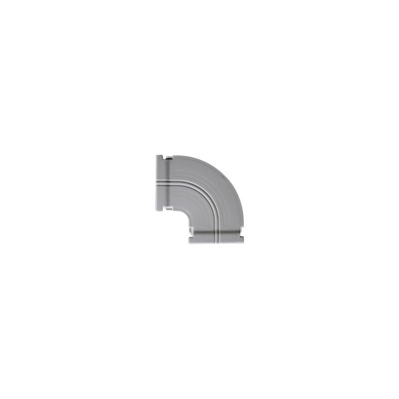Curva Horizontal 90° Blanco para Canaleta THORSMAN