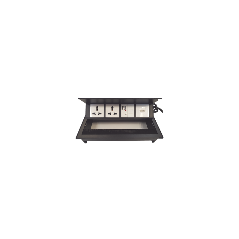 Caja Horizontal para Escritorio Thorsman HDMI RJ45 USB | Precio México - Envío Inmediato | LM Soluciones