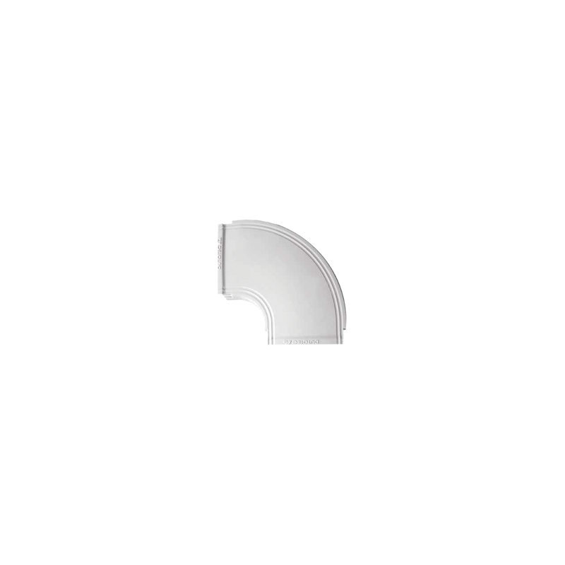 Curva Horizontal Blanca para Canaleta THR40 Thorsman