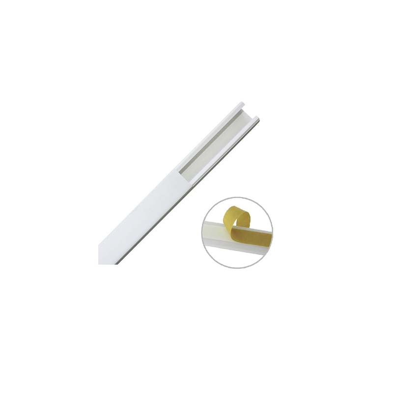 Canaleta PVC Thorsman 20x17mm con Adhesivo - LM Soluciones