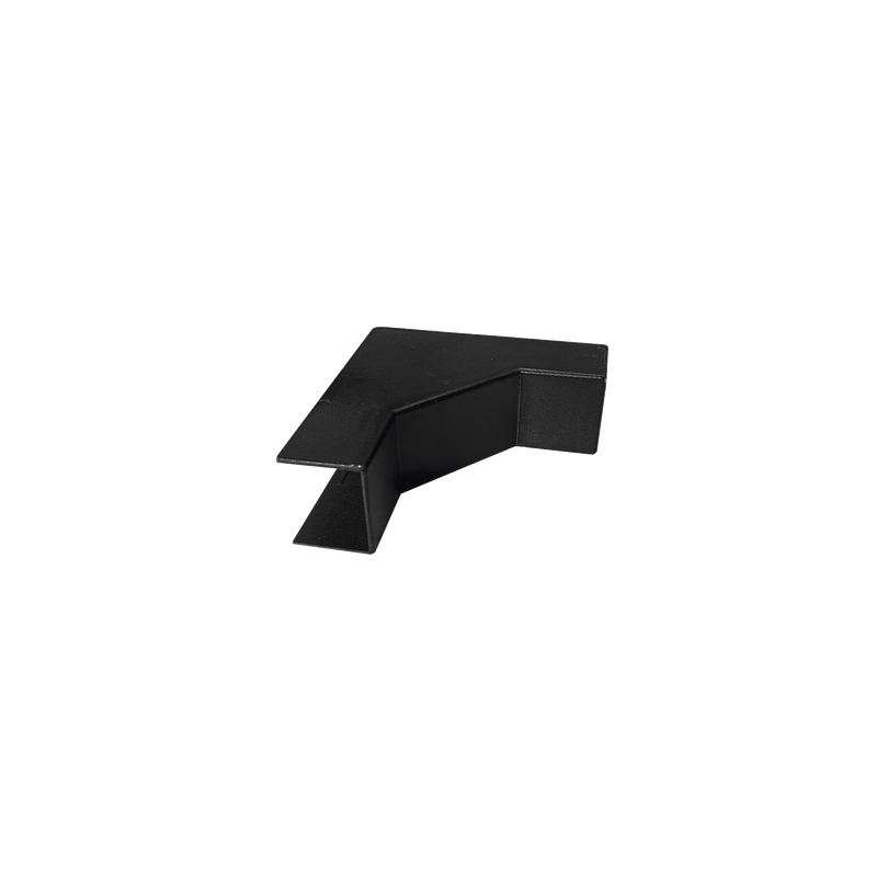 Esquinero interior PVC negro Thorsman para canaleta TMK-1720 | Precio México - Envío Inmediato | LM Soluciones