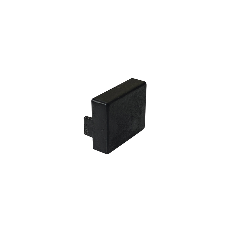 Tapa Final PVC Auto Extinguible Negro para Canaleta THORSMAN | Precio México - Envío Inmediato | LM Soluciones