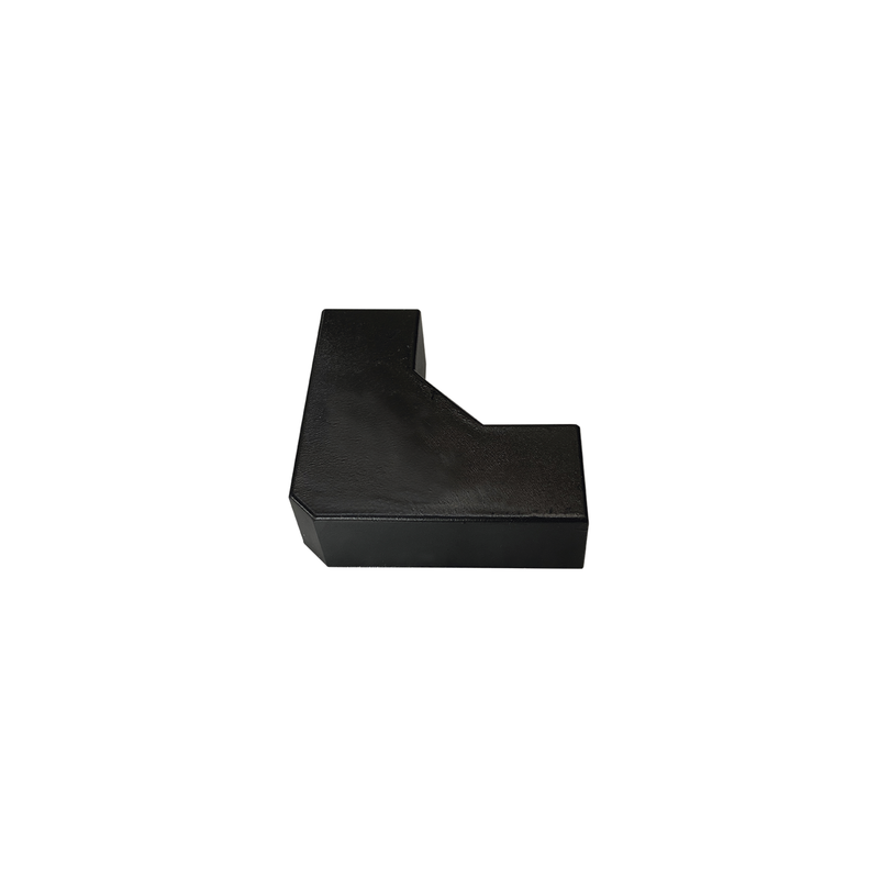 Sección en L PVC Auto Extinguible Negro THORSMAN | Precio México - Envío Inmediato | LM Soluciones